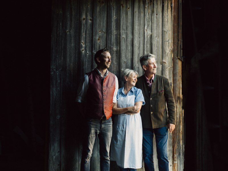 Sebastian, Heidemarie und Karl Buchegger, © Niederösterreich Werbung/Julius Hirtzberger