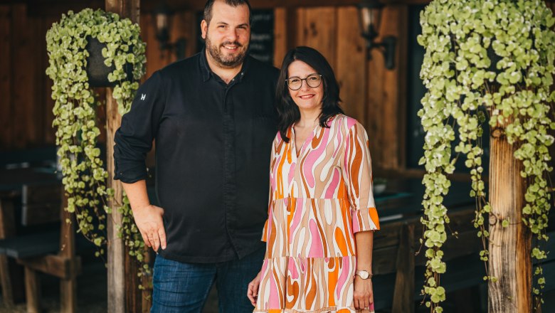 Wirtsleute Matthias und Petra Ambrozy, © Niederösterreich Werbung/Daniela Führer