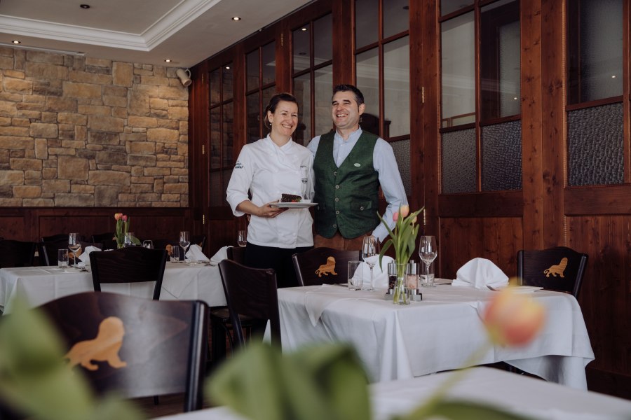 Chefköchin Margit und Biersommelier Andreas Frey, © Niederösterreich Werbung/thecreatingclick.com