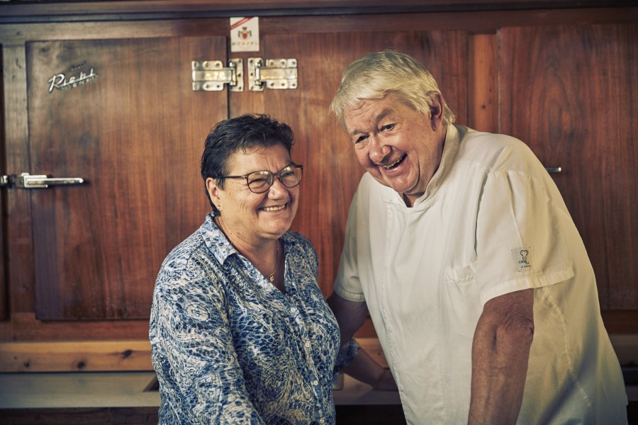 Senior-Wirtsleute: Walter und Theresia Hawlik, © Niederösterreich Werbung/Andreas Hofer