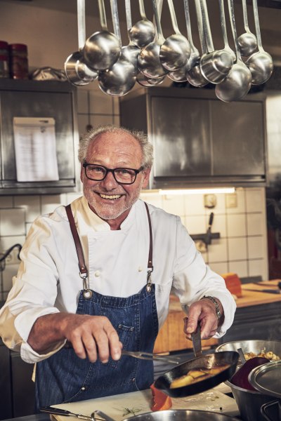 Wirt und Chefkoch Erich Bruckberger, © Niederösterreich Werbung/Andreas Hofer