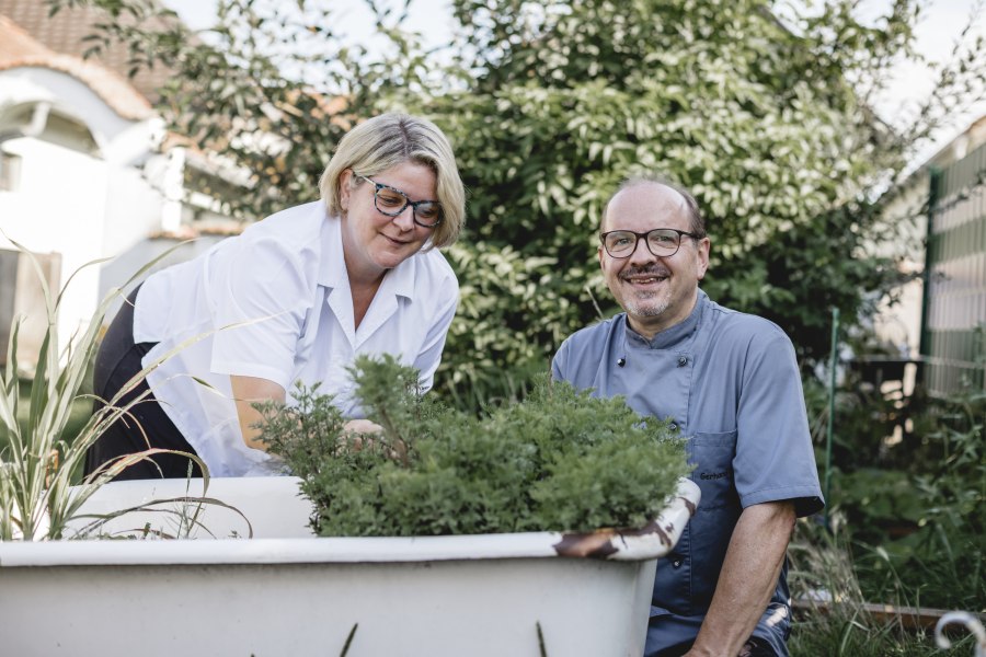 Wirtsleute Gerhard und Isabella Bauer, © Niederösterreich Werbung/David Schreiber