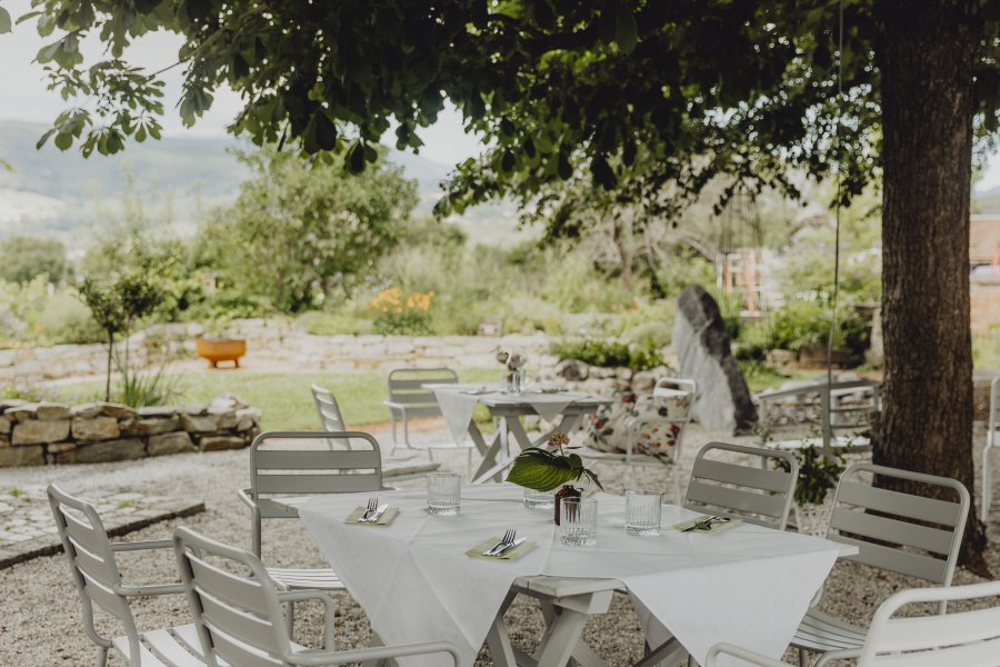 Namensgebend: Garten mit alten Kastanienbaumbestand, © Niederösterreich-Werbung/Sophie Menegaldo