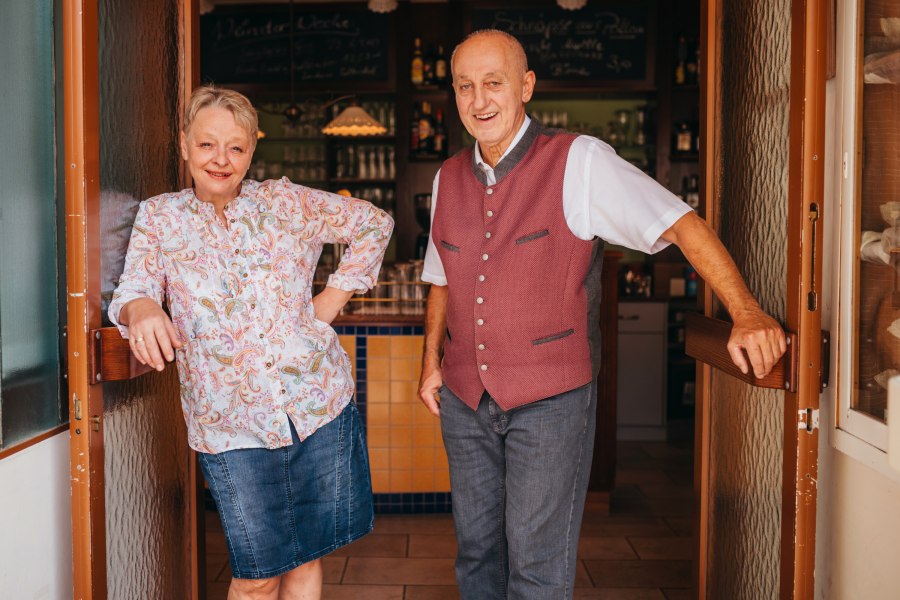 Wirtsleute Gabriele und Gustav Martinek, © Niederösterreich Werbung/Daniela Führer